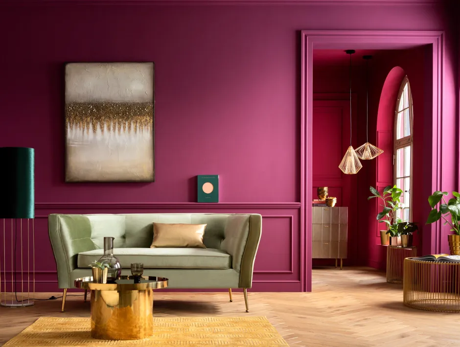 KARE Acrylbild Abstract Fields 90x120cm