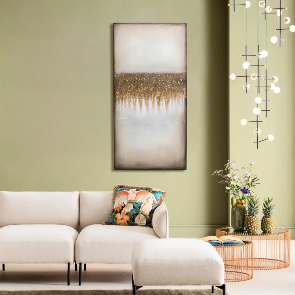 KARE Acrylbild Abstract Fields 100x200cm