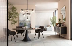 KARE Acrylbild Abstract Into The Night 120x210cm