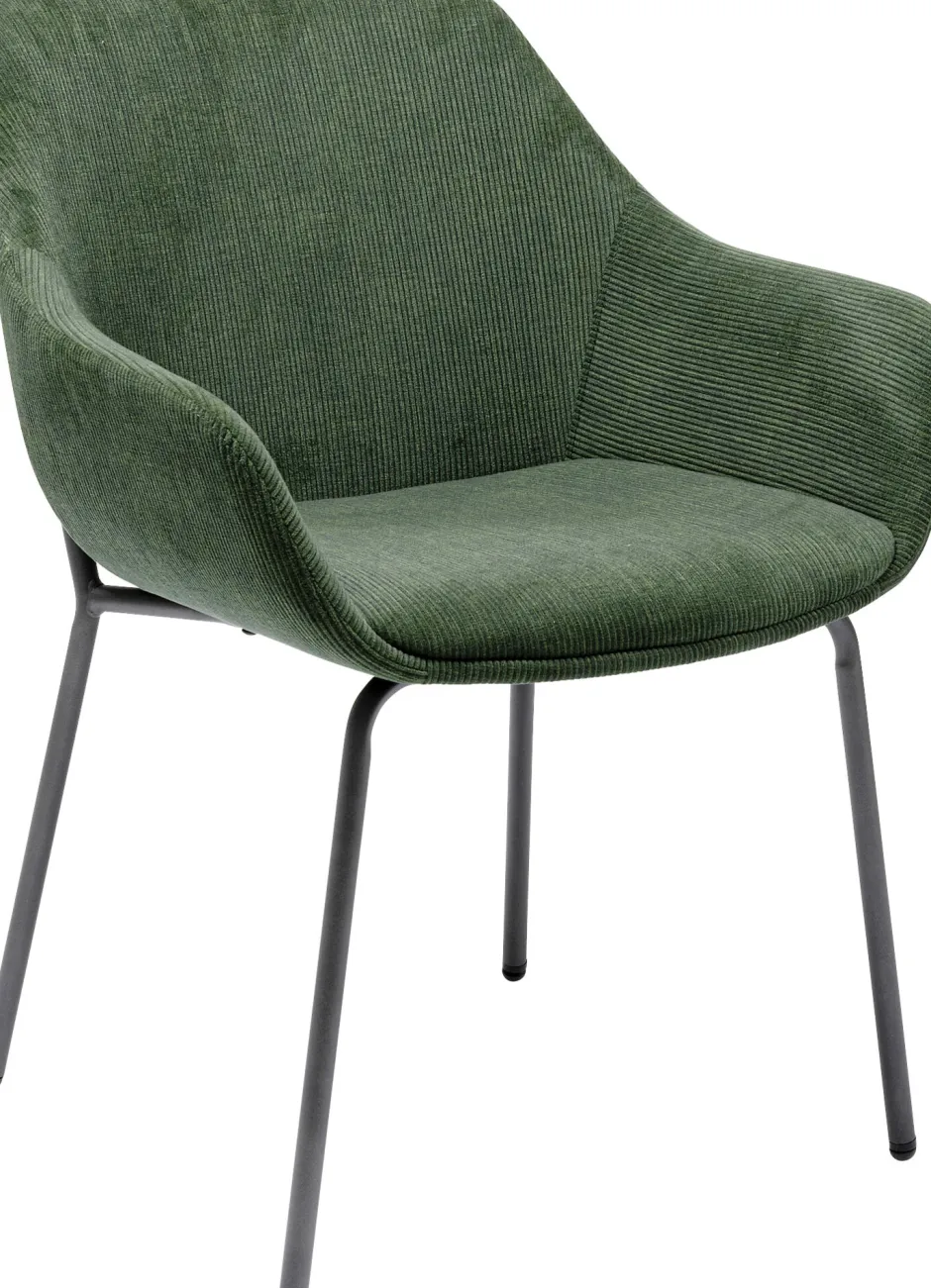 KARE Armlehnstuhl Avignon Grün