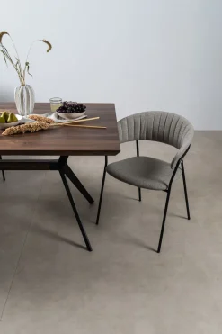 KARE Armlehnstuhl Belle Beige (2/Set)