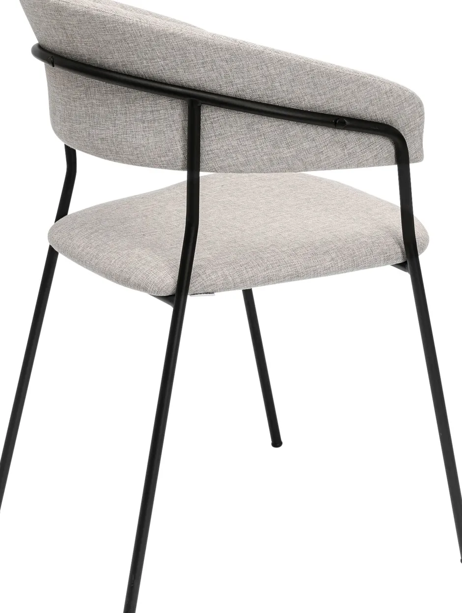 KARE Armlehnstuhl Belle Beige (2/Set)