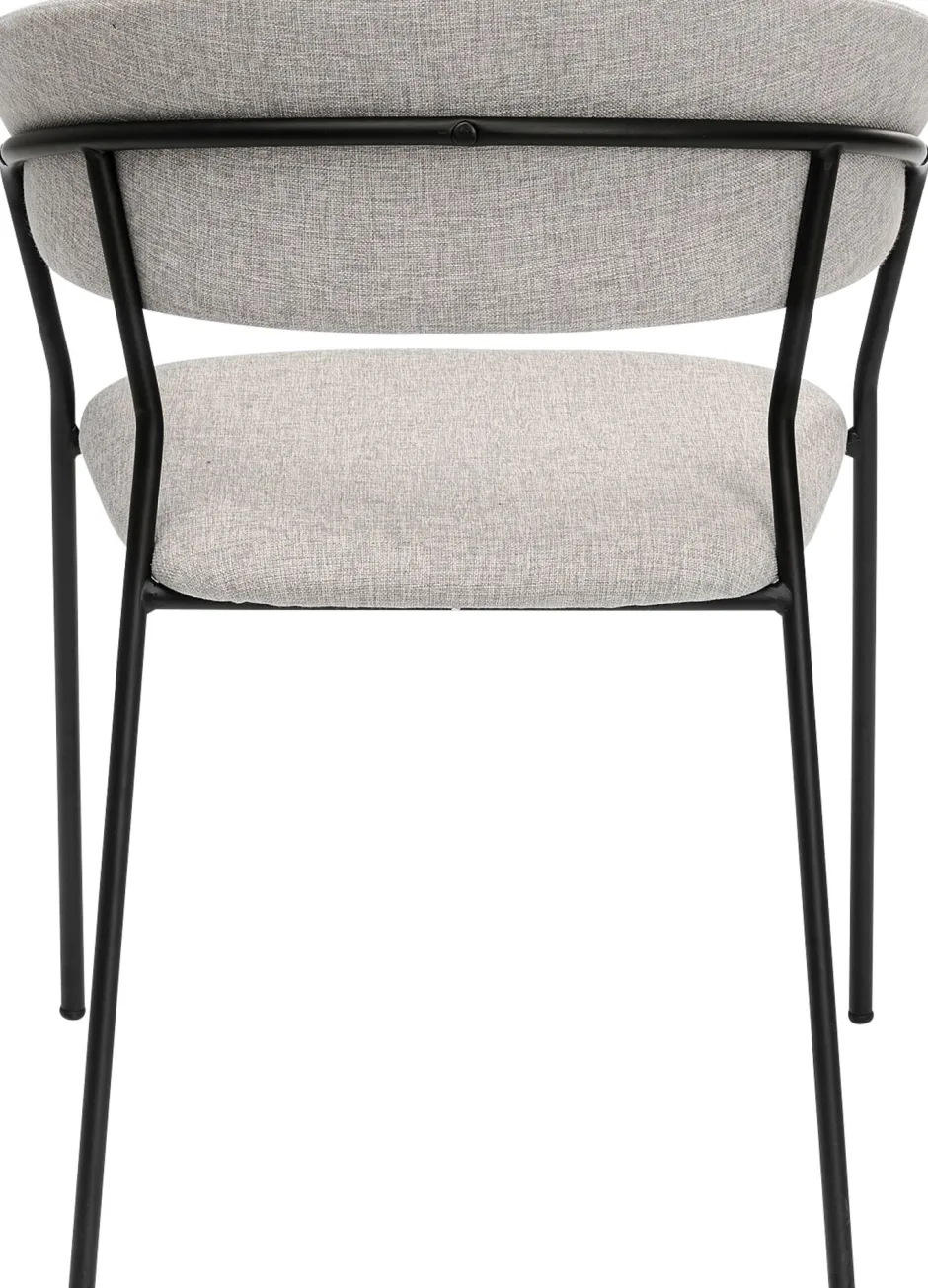 KARE Armlehnstuhl Belle Beige (2/Set)