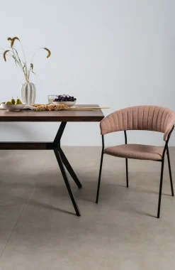 KARE Armlehnstuhl Belle Rosa (2/Set)