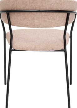 KARE Armlehnstuhl Belle Rosa (2/Set)