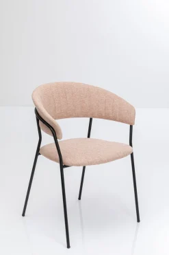 KARE Armlehnstuhl Belle Rosa (2/Set)