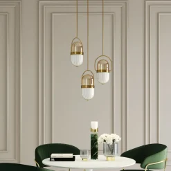 KARE Armlehnstuhl Belle Velvet Grün (2/Set)