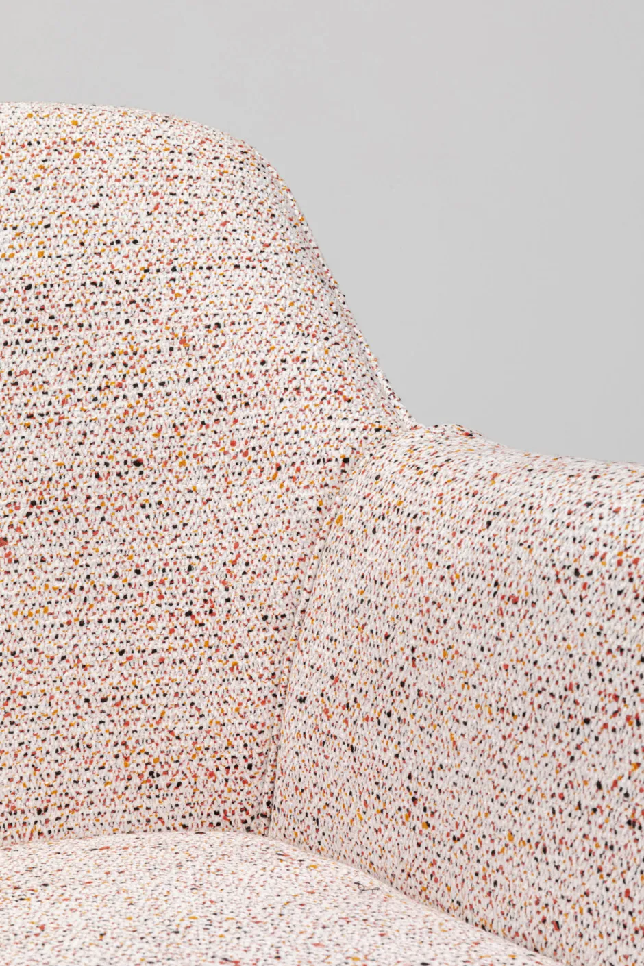 KARE Armlehnstuhl Bess Beige Flitter