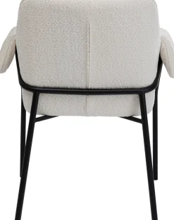 KARE Armlehnstuhl Bess Creme