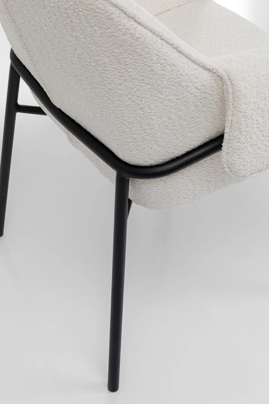 KARE Armlehnstuhl Bess Creme