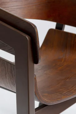 KARE Armlehnstuhl Biarritz Braun