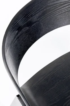 KARE Armlehnstuhl Biarritz Schwarz