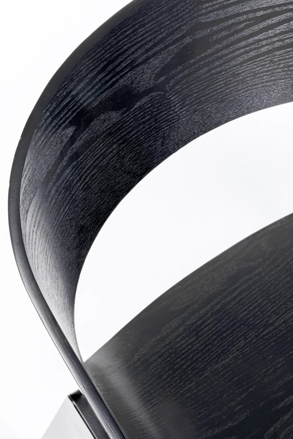 KARE Armlehnstuhl Biarritz Schwarz