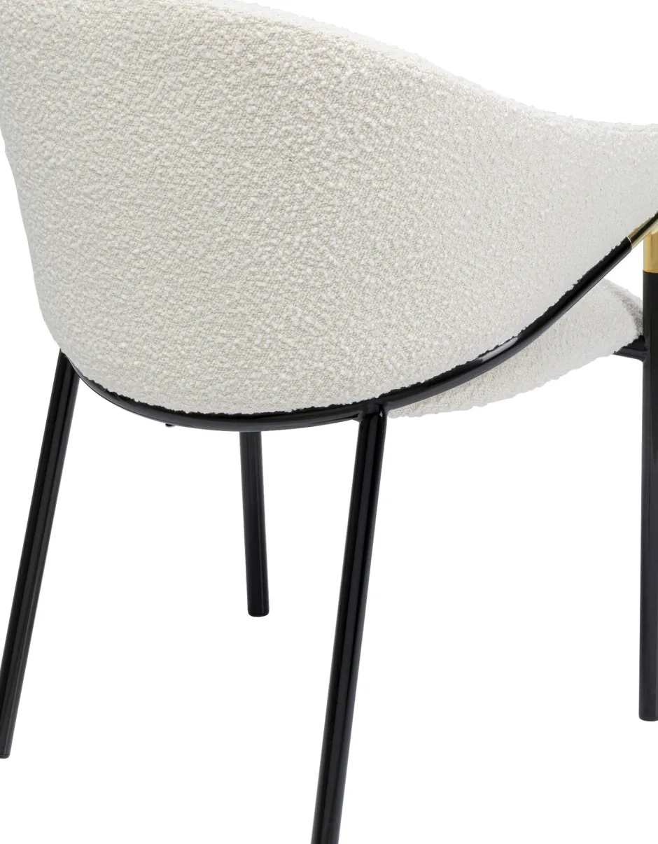 KARE Armlehnstuhl Boulevard Weiß