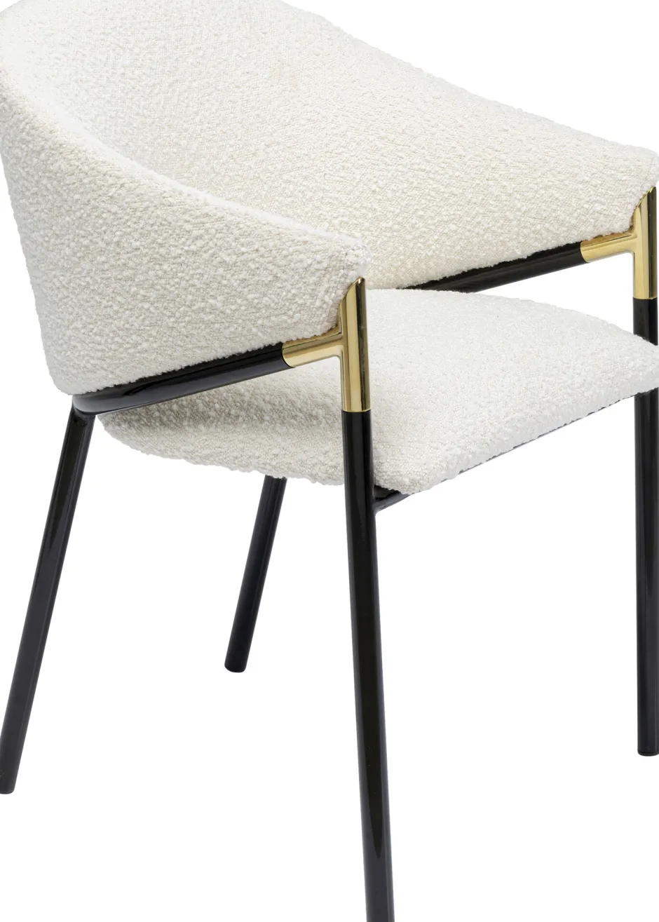 KARE Armlehnstuhl Boulevard Weiß