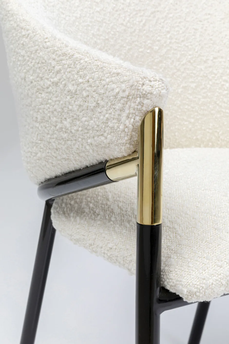 KARE Armlehnstuhl Boulevard Weiß