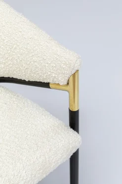 KARE Armlehnstuhl Boulevard Weiß