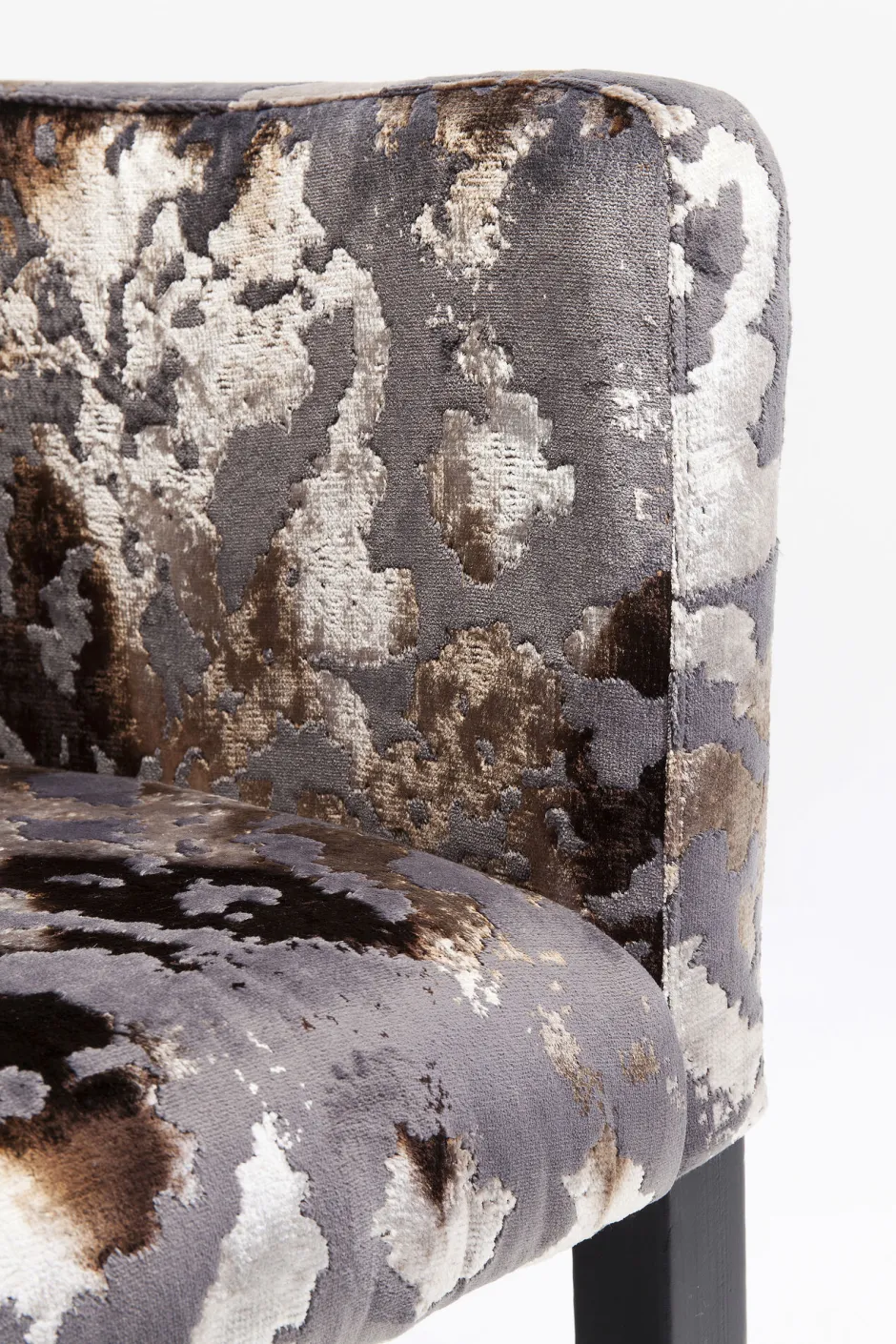 KARE Armlehnstuhl Dark Brown Mode Sublime