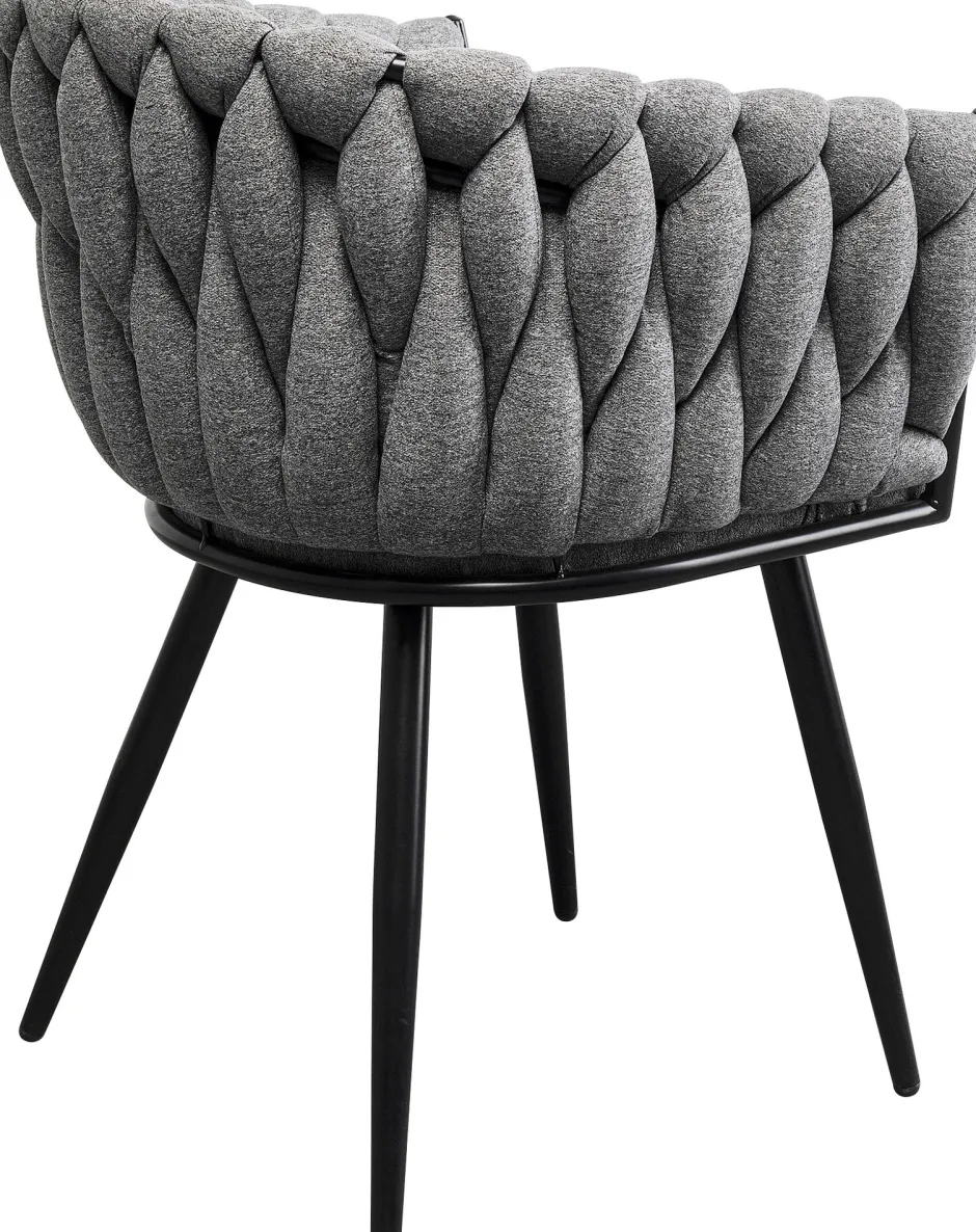 KARE Armlehnstuhl Dean Grau