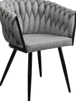 KARE Armlehnstuhl Dean Grau