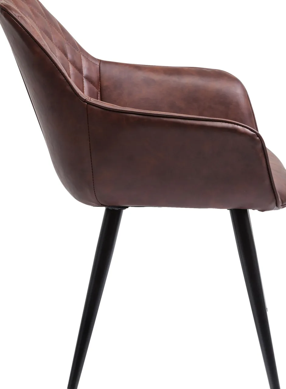 KARE Armlehnstuhl Harry Braun