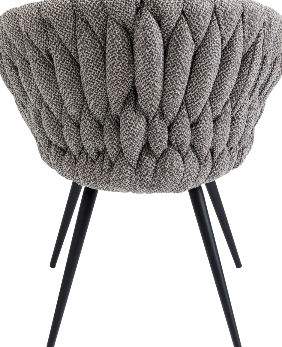 KARE Armlehnstuhl Knot Tweed