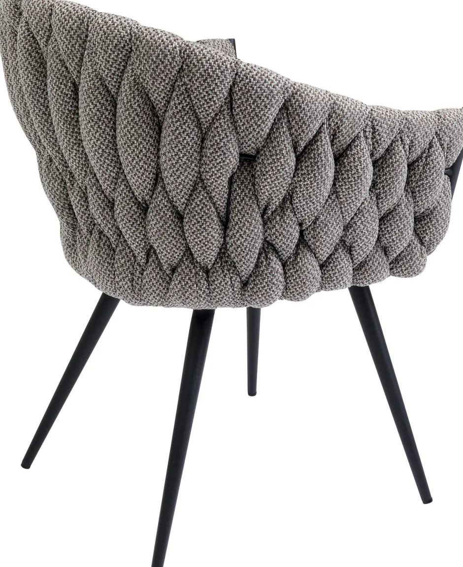 KARE Armlehnstuhl Knot Tweed