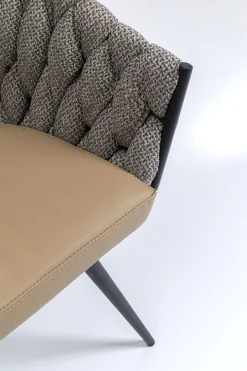 KARE Armlehnstuhl Knot Tweed