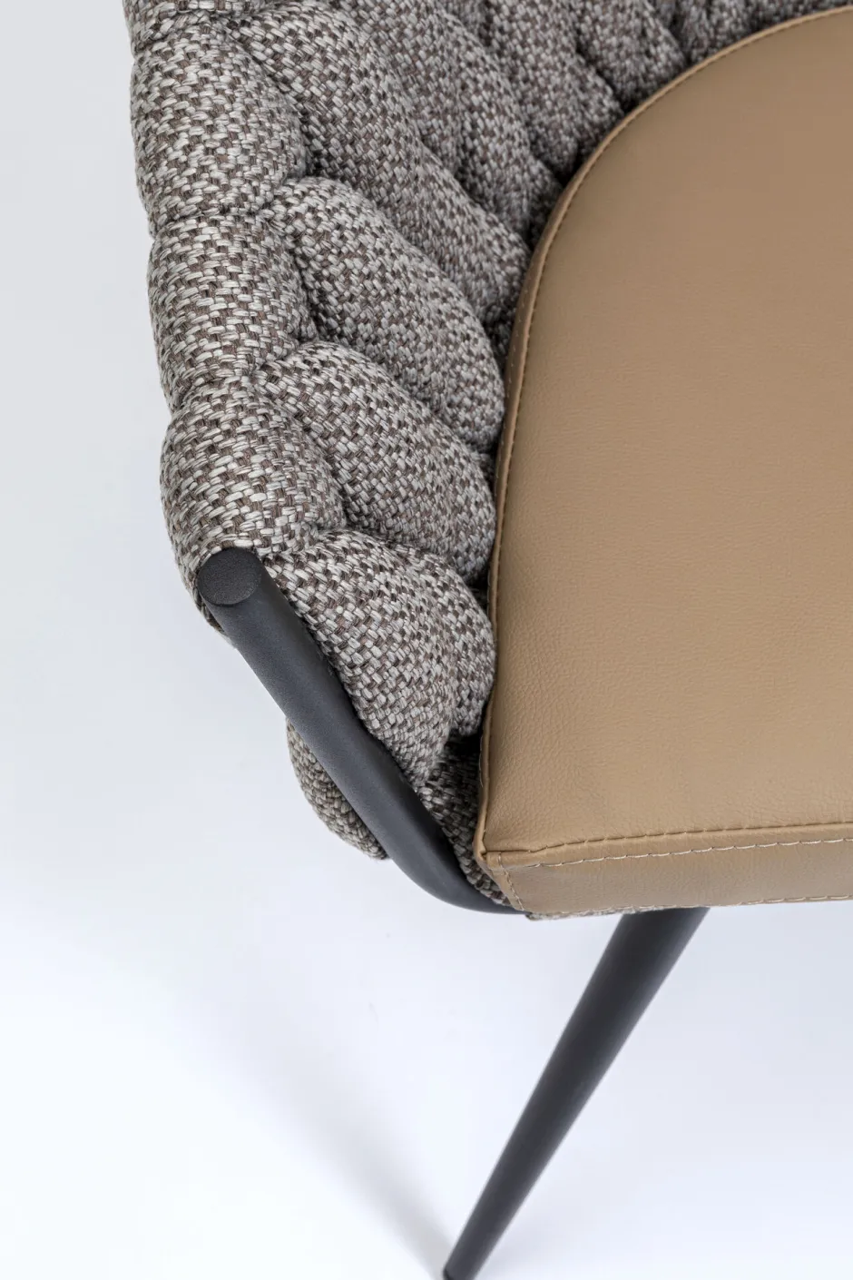 KARE Armlehnstuhl Knot Tweed