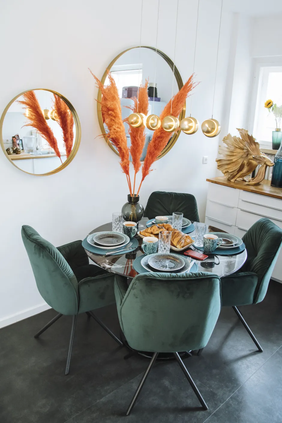 KARE Armlehnstuhl Mila Grün