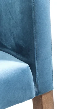 KARE Armlehnstuhl Mode Velvet Petrol