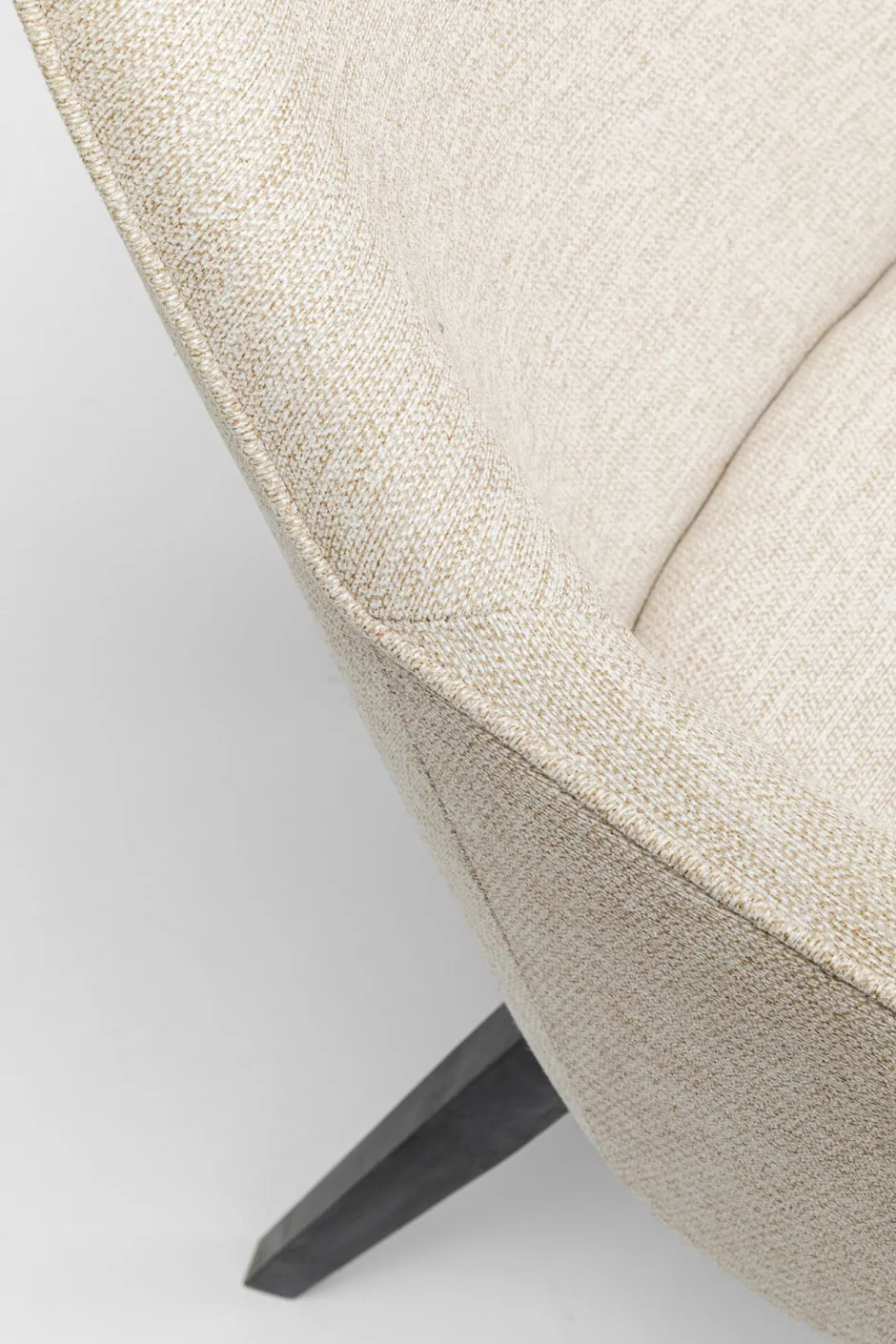 KARE Armlehnstuhl Modino Creme