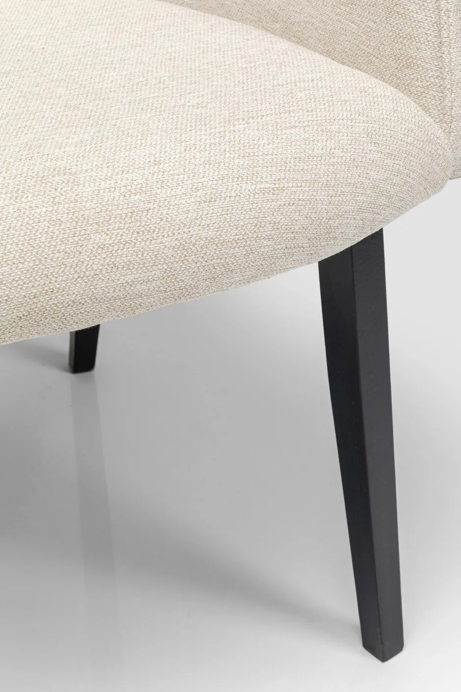 KARE Armlehnstuhl Modino Creme