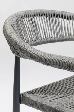 KARE Armlehnstuhl Palma Grau