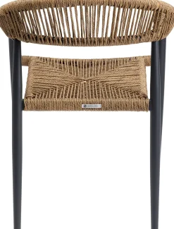 KARE Armlehnstuhl Palma Nature