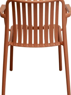 KARE Armlehnstuhl Porto Santo Terracotta