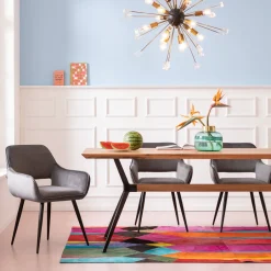 KARE Armlehnstuhl San Francisco Grau