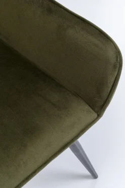 KARE Armlehnstuhl San Francisco Dunkelgrün