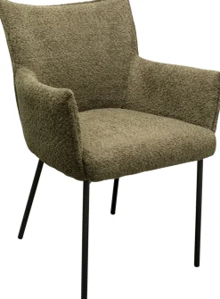 KARE Armlehnstuhl Selma Oliv