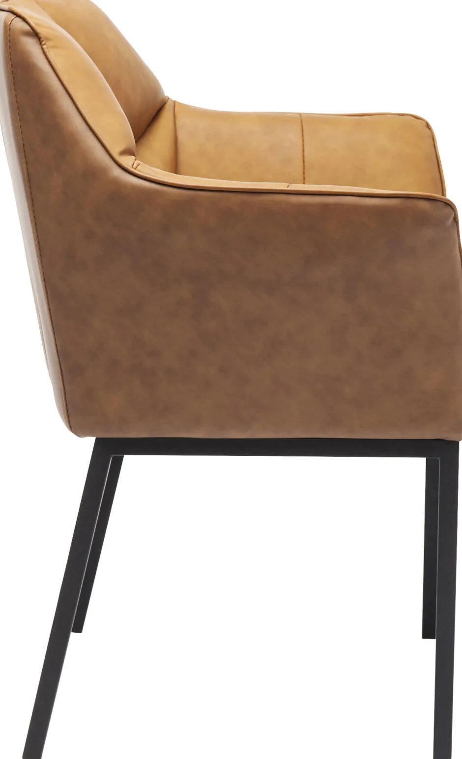 KARE Armlehnstuhl Thinktank Braun