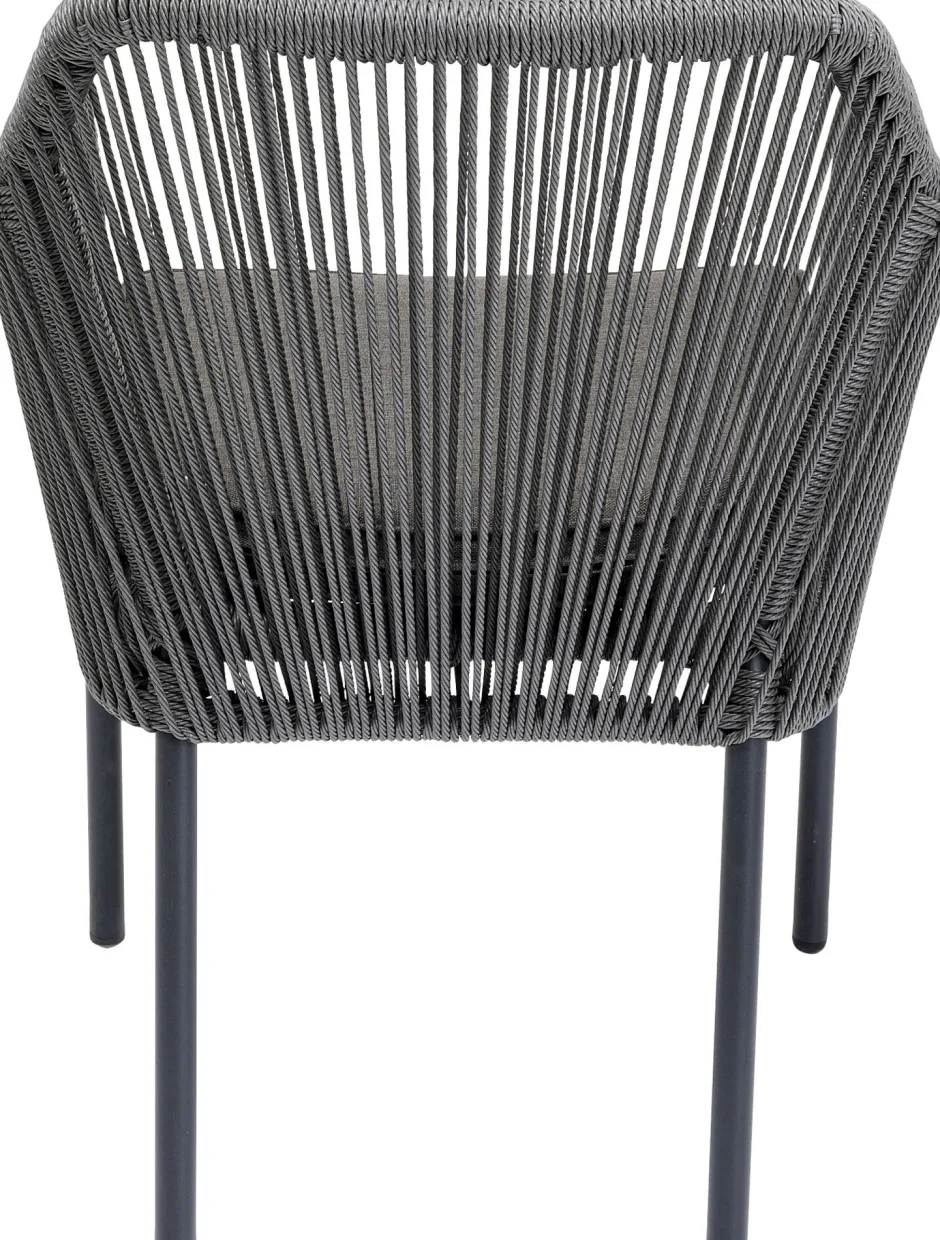 KARE Armlehnstuhl Wave Grau