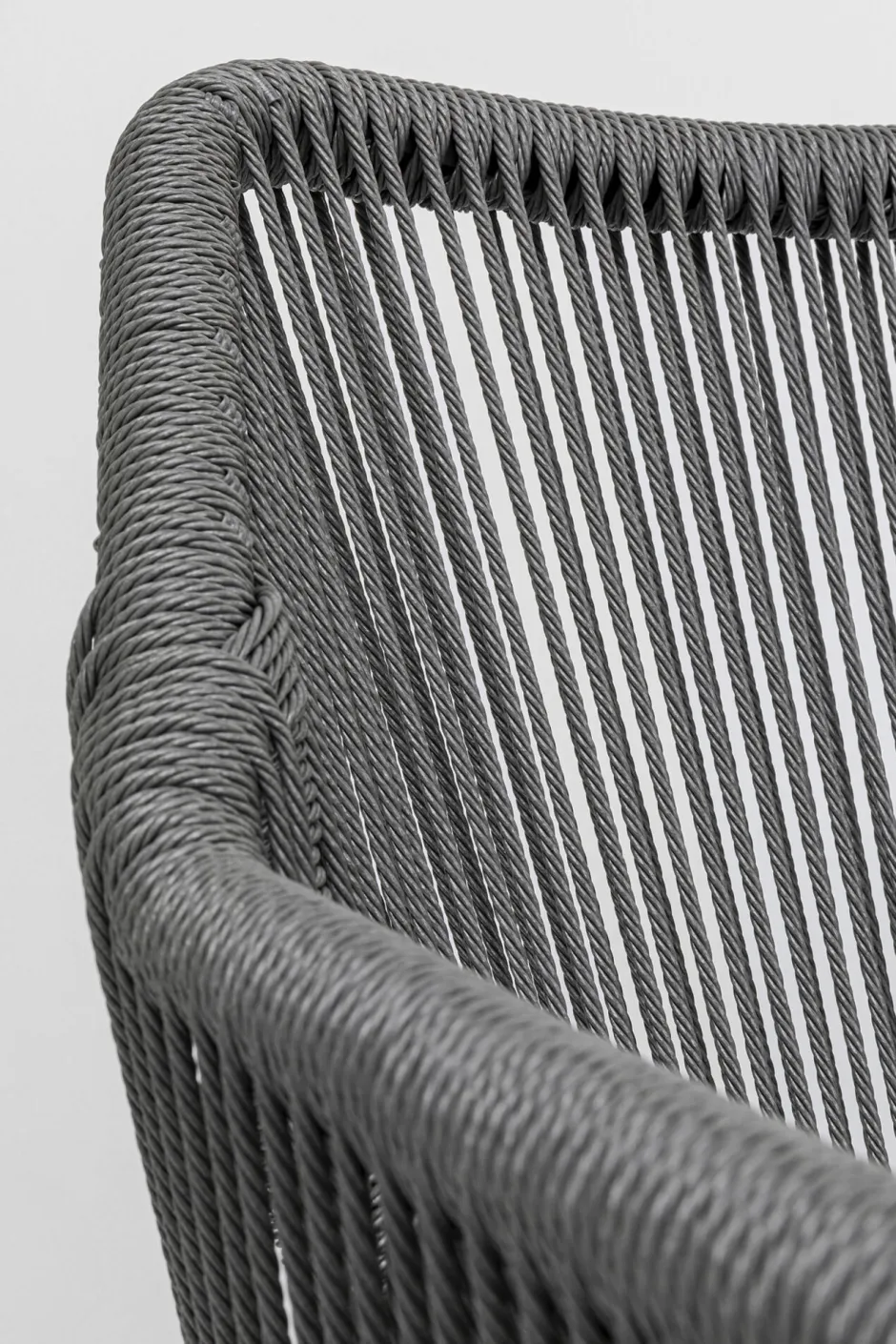 KARE Armlehnstuhl Wave Grau