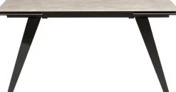 KARE Ausziehtisch Amsterdam Dunkel 160(40+40)x90cm