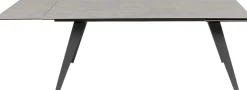 KARE Ausziehtisch Amsterdam Dunkel 200(45+45)x100cm