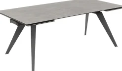 KARE Ausziehtisch Amsterdam Dunkel 200(45+45)x100cm