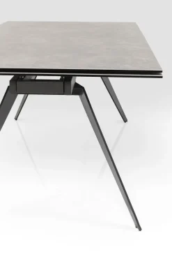 KARE Ausziehtisch Amsterdam Dunkel 200(45+45)x100cm