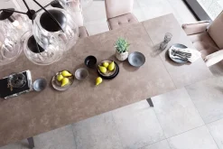 KARE Ausziehtisch Amsterdam Dunkel 200(45+45)x100cm