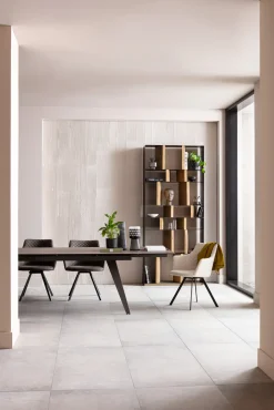 KARE Ausziehtisch Amsterdam Dunkel 200(45+45)x100cm