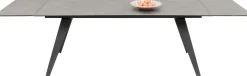 KARE Ausziehtisch Amsterdam Dunkel 200(45+45)x100cm