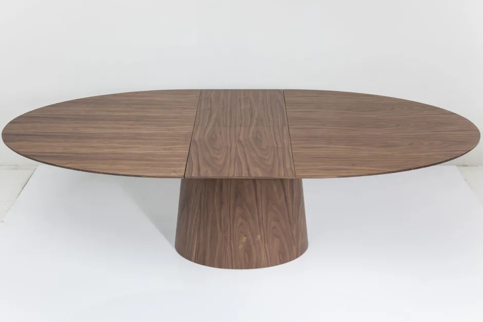 KARE Ausziehtisch Benvenuto Walnut 200(50)x110cm